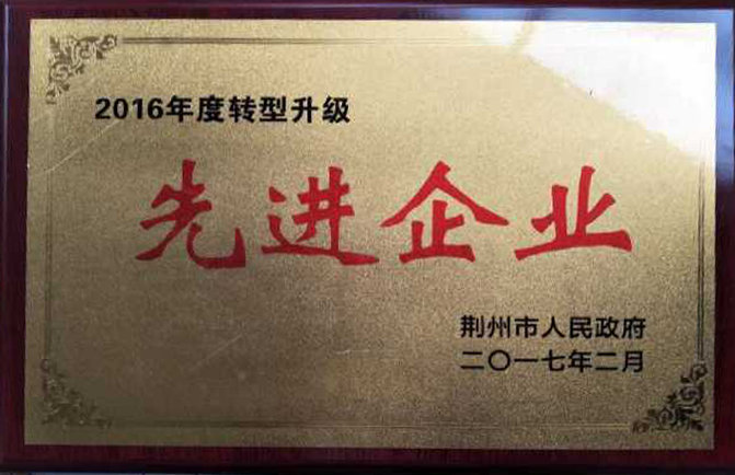 2016 annual advanced unit for transformation and upgrading